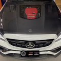CMST Tuning Carbon Tempered Glass Transparent Hood For Mercedes Benz 2015-2020 W205 C300 C43 Sedan Coupe 2 Door 4 Door Ver.1 - Robot Bodykits
