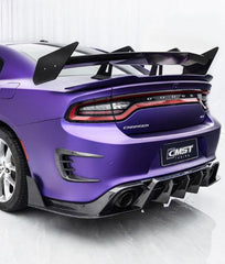 CMST Tuning Carbon Fiber Rear Diffuser & Canards for Dodge Charger GT R/T Daytona Scat Pack Hellcat