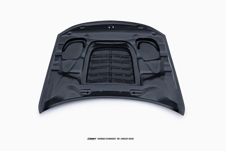 CMST Tuning Carbon Fiber V2 Hood for Dodge Charger 2015-2023