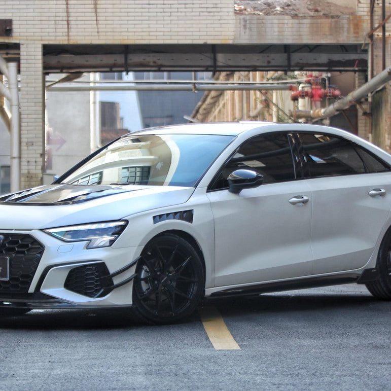 CMST Tuning Carbon Fiber Hood Bonnet Ver.2 for Audi RS3 S3 A3 8Y 2021-ON - Robot Bodykits