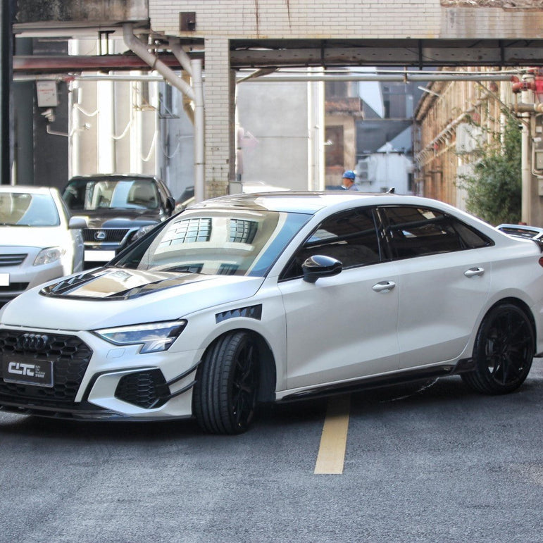 CMST Tuning Carbon Fiber Hood Bonnet Ver.2 for Audi RS3 S3 A3 8Y 2021-ON - Robot Bodykits