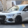 CMST Tuning Carbon Fiber Hood Bonnet Ver.2 for Audi RS3 S3 A3 8Y 2021-ON - Robot Bodykits