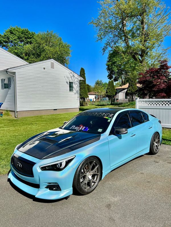 CMST Tuning Carbon Fiber Hood Bonnet for Infiniti Q50 2014-2022 - Robot Bodykits