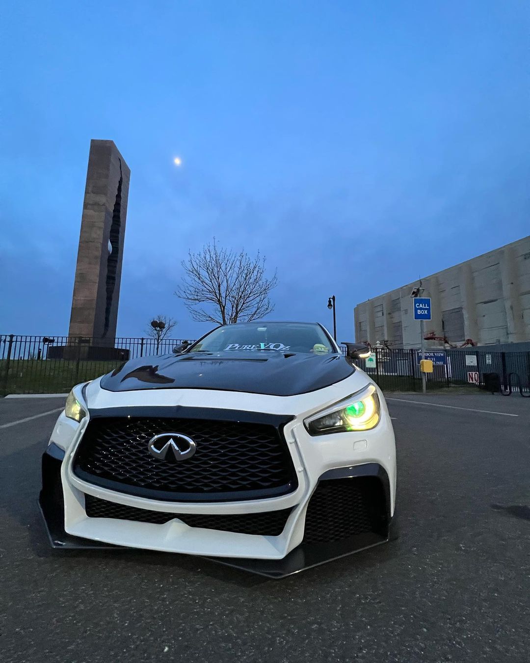 CMST Tuning Carbon Fiber Hood Bonnet for Infiniti Q50 2014-2022 - Robot Bodykits