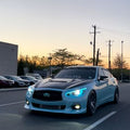 CMST Tuning Carbon Fiber Hood Bonnet for Infiniti Q50 2014-2022 - Robot Bodykits