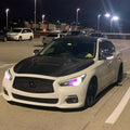 CMST Tuning Carbon Fiber Hood Bonnet for Infiniti Q50 2014-2022 - Robot Bodykits