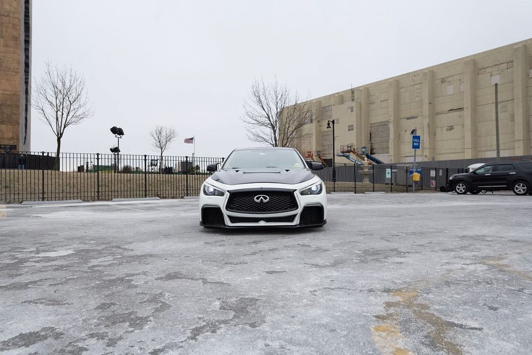 CMST Tuning Carbon Fiber Hood Bonnet for Infiniti Q50 2014-2022 - Robot Bodykits