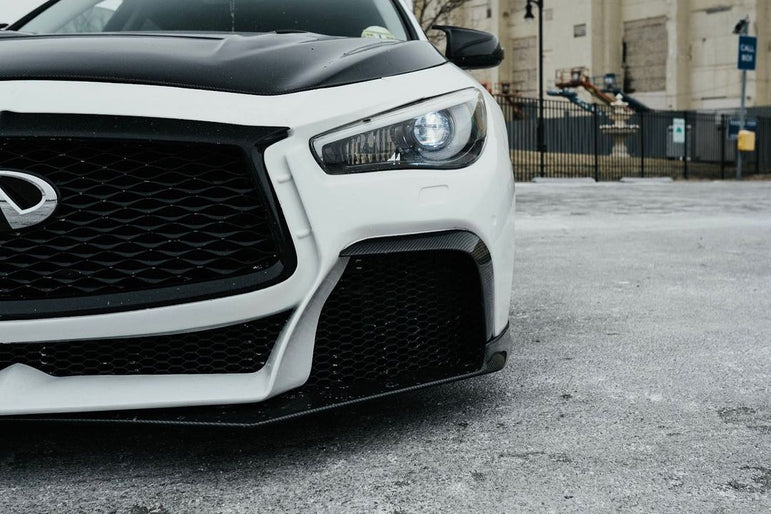 CMST Tuning Carbon Fiber Hood Bonnet for Infiniti Q50 2014-2022 - Robot Bodykits