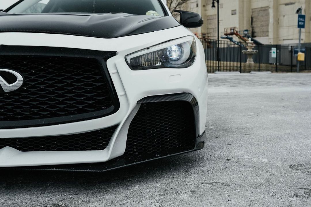 CMST Tuning Carbon Fiber Hood Bonnet for Infiniti Q50 2014-2022 - Robot Bodykits