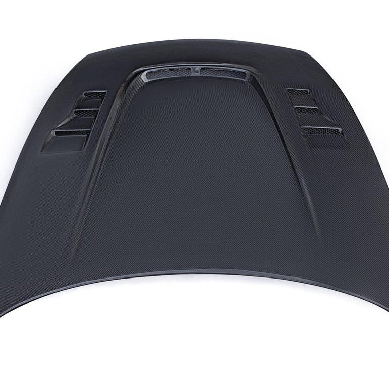 CMST Tuning Carbon Fiber Hood With 3 Vents ver.2 for Nissan 370Z Z34 Fairlady Z Vented - Robot Bodykits