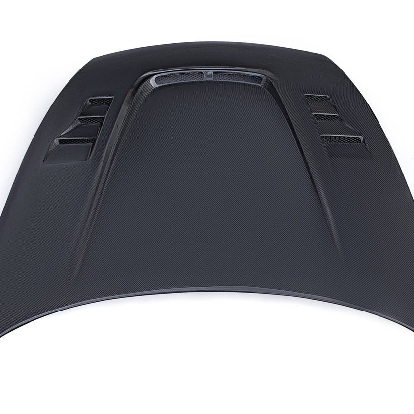 CMST Tuning Carbon Fiber Hood With 3 Vents ver.2 for Nissan 370Z Z34 Fairlady Z Vented - Robot Bodykits