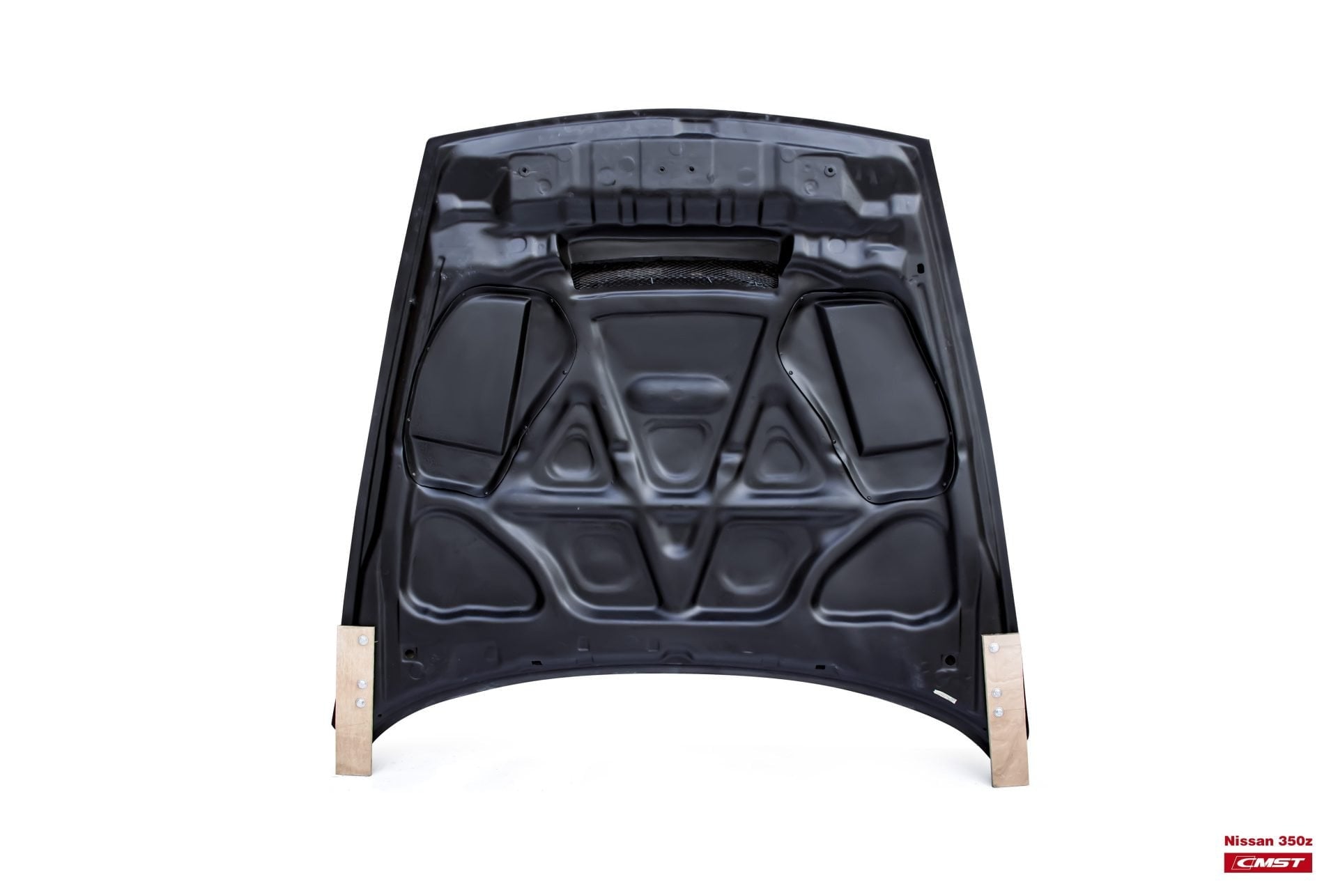CMST Tuning Carbon Fiber Hood With 3 Vents ver.2 for Nissan 370Z Z34 Fairlady Z Vented - Robot Bodykits
