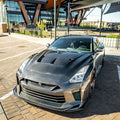 CMST TS Style Front Bumper & Front Lip for Nissan GTR GT-R R35 2008-2022 Carbon Fiber / FRP