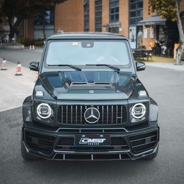 CMST Tuning Pre-preg Carbon Fiber Hood Bonnet Cover for Mercedes Benz G63 / G550 / G500 W464 - Robot Bodykits