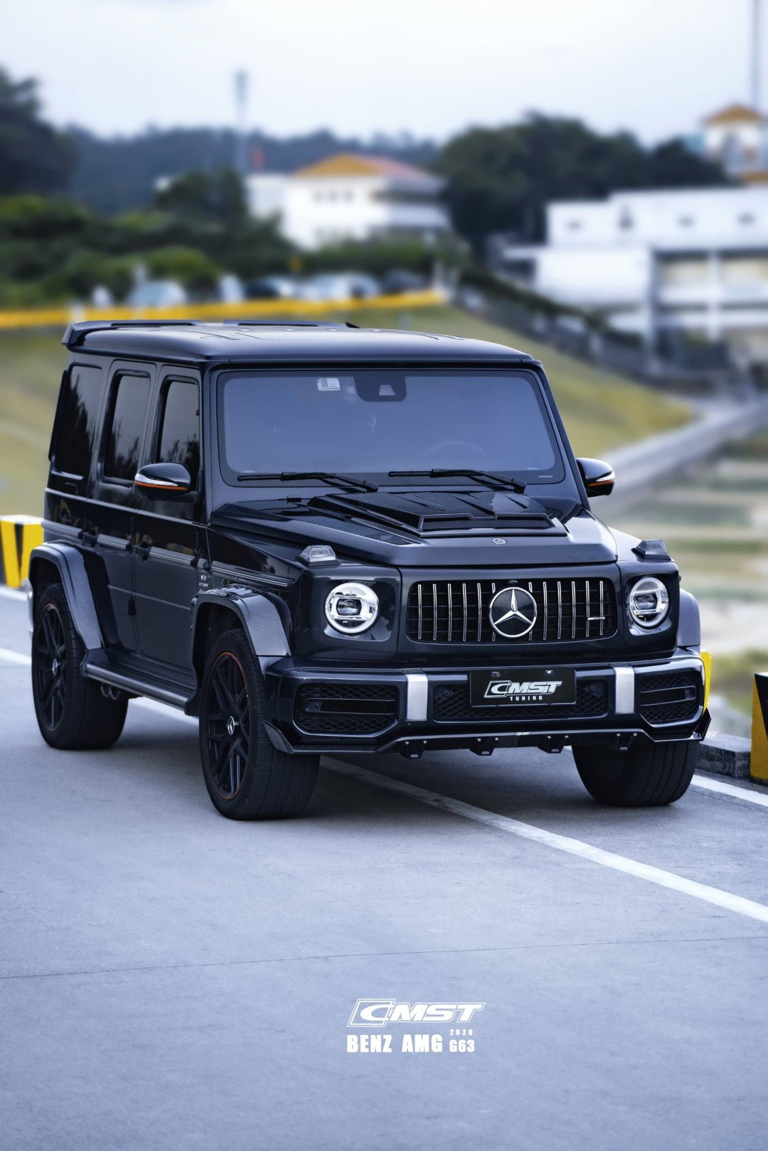 CMST Tuning Pre-preg Carbon Fiber Hood Bonnet Cover for Mercedes Benz G63 / G550 / G500 W464 - Robot Bodykits