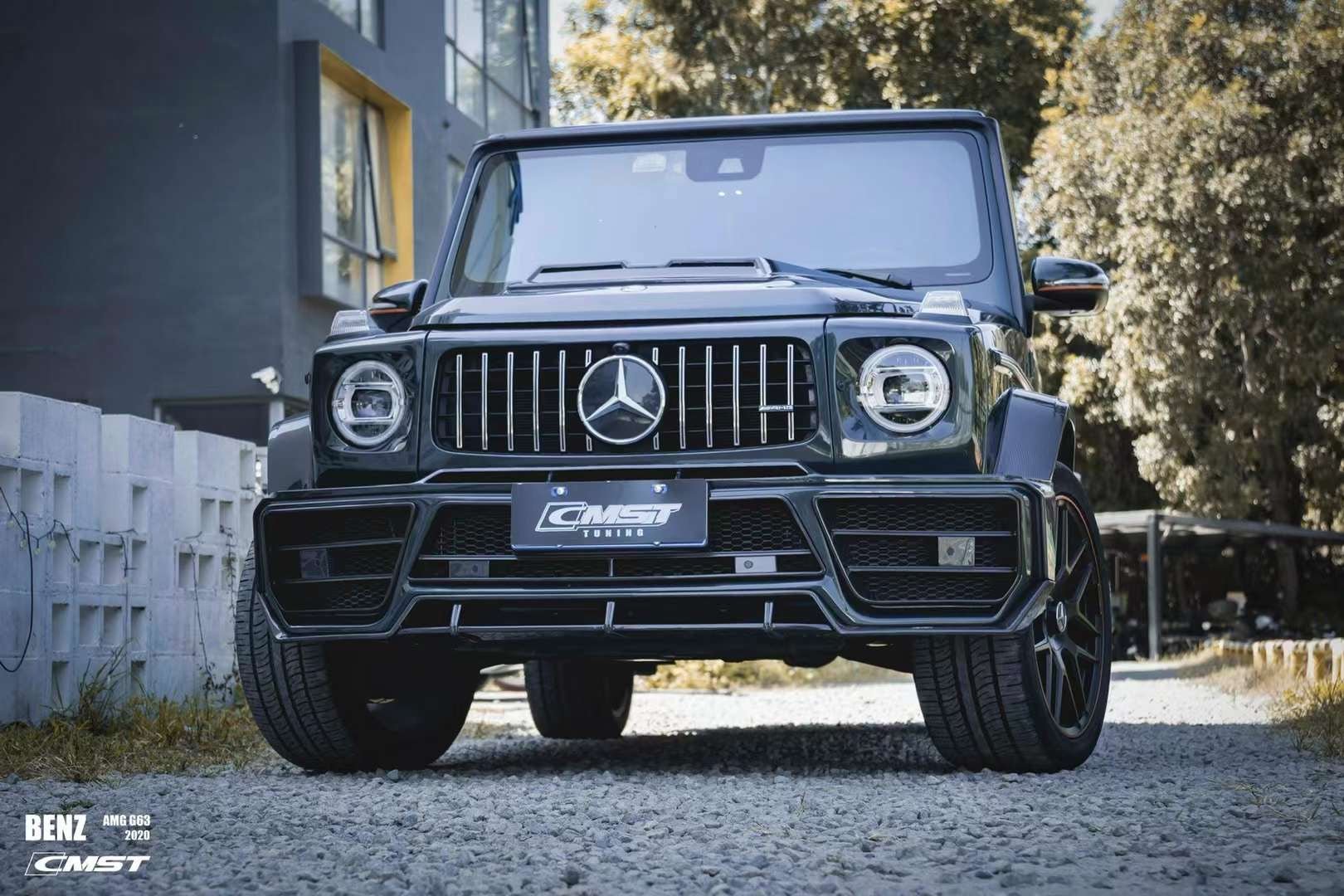 CMST Tuning Pre-preg Carbon Fiber Hood Bonnet Cover for Mercedes Benz G63 / G550 / G500 W464 - Robot Bodykits