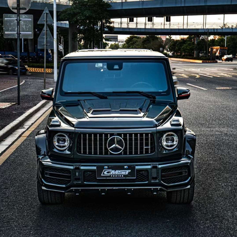 CMST Tuning Pre-preg Carbon Fiber Hood Bonnet Cover for Mercedes Benz G63 / G550 / G500 W464 - Robot Bodykits