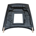 CMST Tuning Carbon Fiber Hood with Tempered Glass for Nissan 370Z Z34 Fairlady Z - Robot Bodykits