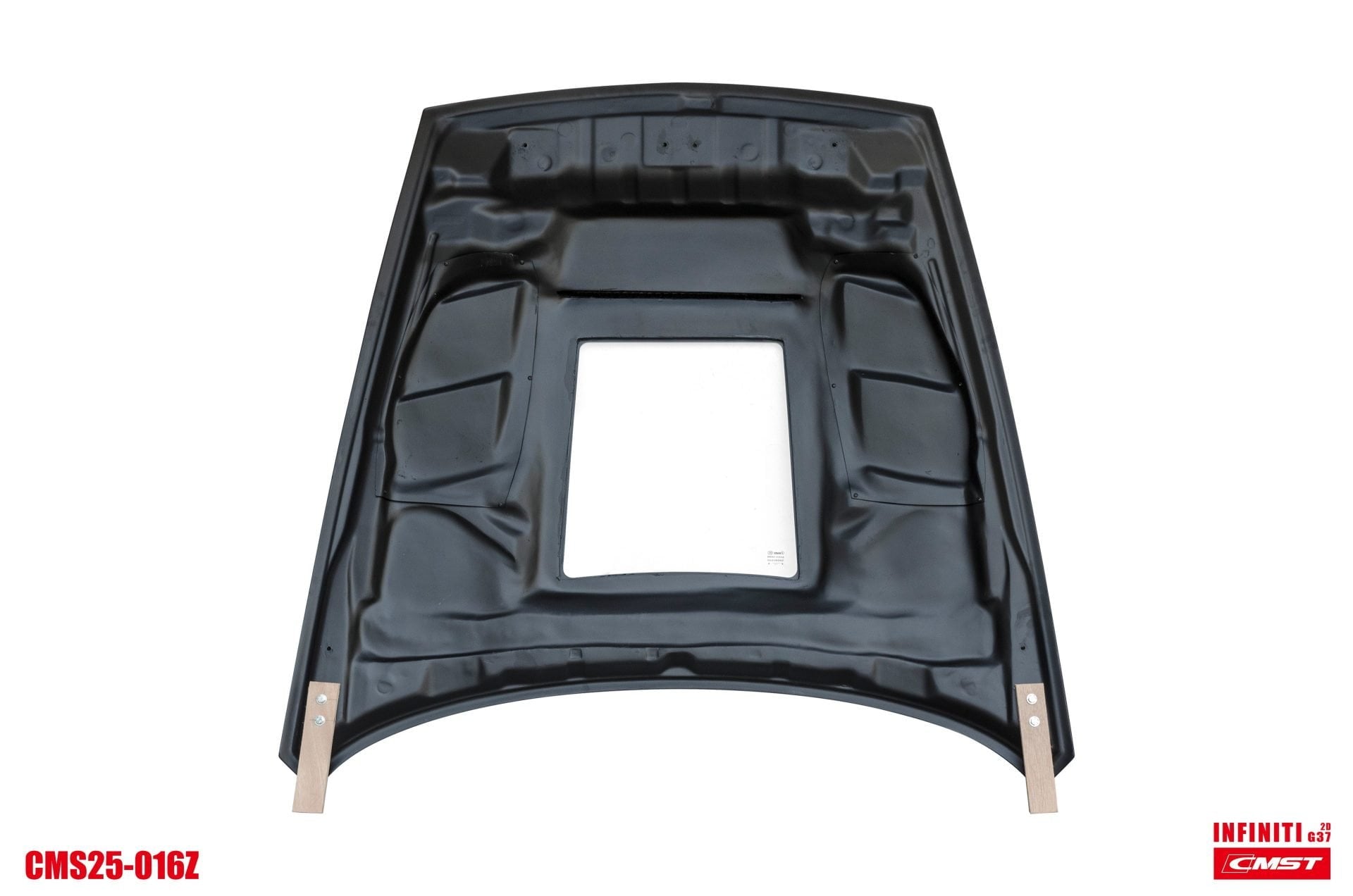 CMST Tuning Carbon Fiber Hood with Tempered Glass for Nissan 370Z Z34 Fairlady Z - Robot Bodykits