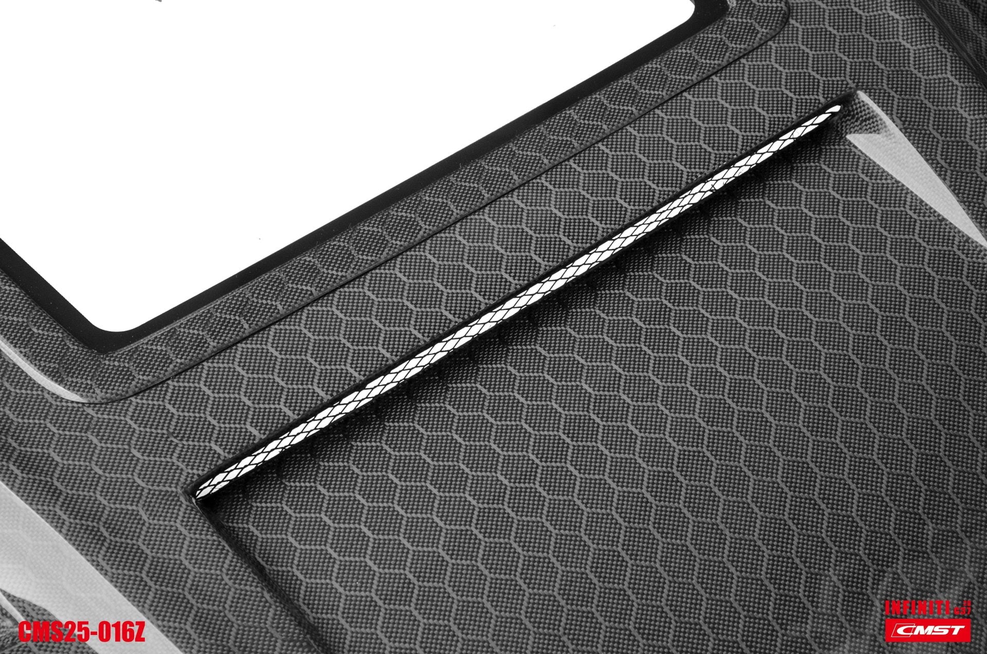 CMST Tuning Carbon Fiber Hood with Tempered Glass for Nissan 370Z Z34 Fairlady Z - Robot Bodykits