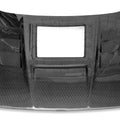 CMST Tuning Carbon Fiber Hood with Tempered Glass for Nissan 370Z Z34 Fairlady Z - Robot Bodykits