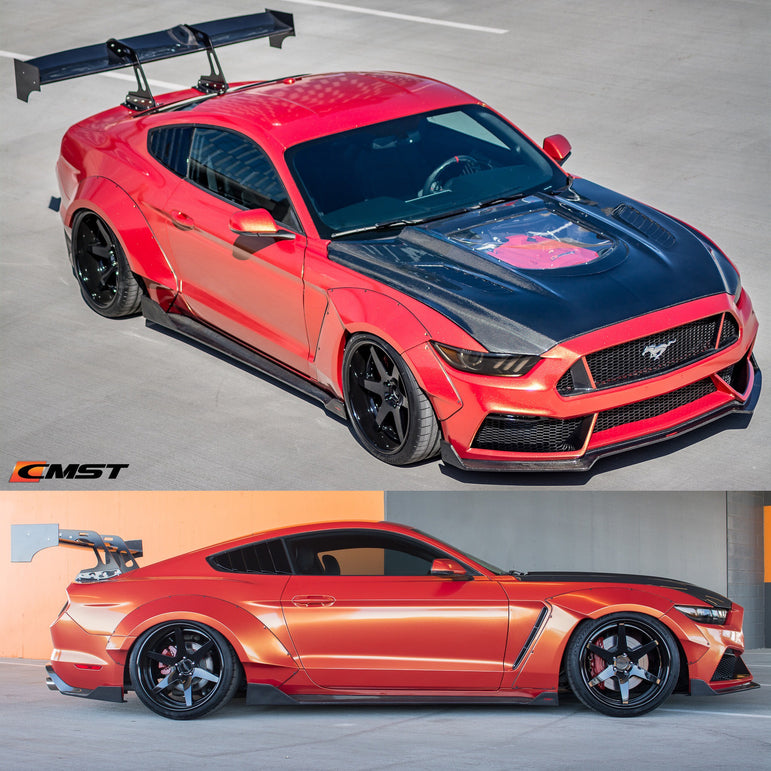 CMST Tuning Widebody Front & Rear Wheel Arches for Ford Mustang S550.1 2015- 2017