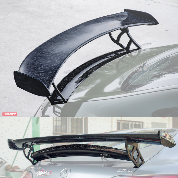 CMST Tuning Carbon Fiber Rear Spoiler Wing Ver.2 for Mercedes Benz C190 AMG GT GTS GTC 2015-2021 - Robot Bodykits