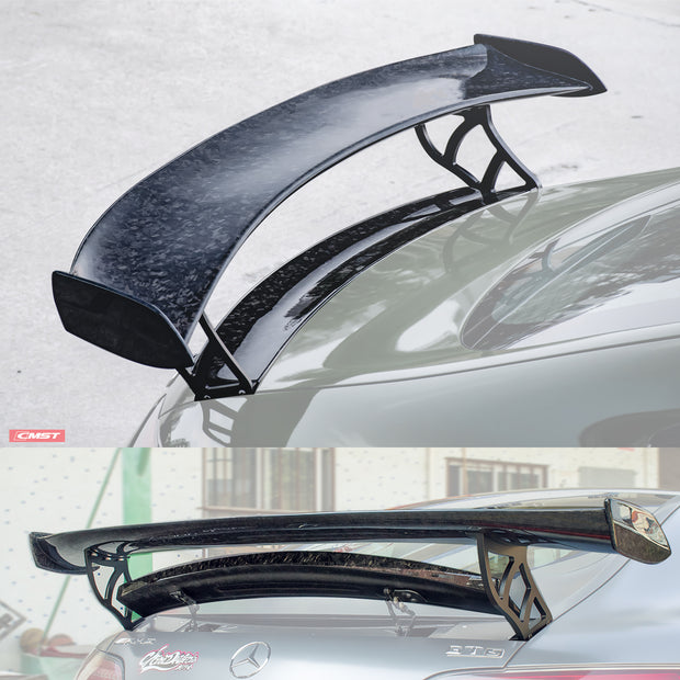 CMST Tuning Carbon Fiber Rear Spoiler Wing Ver.2 for Mercedes Benz C190 AMG GT GTS GTC 2015-2021