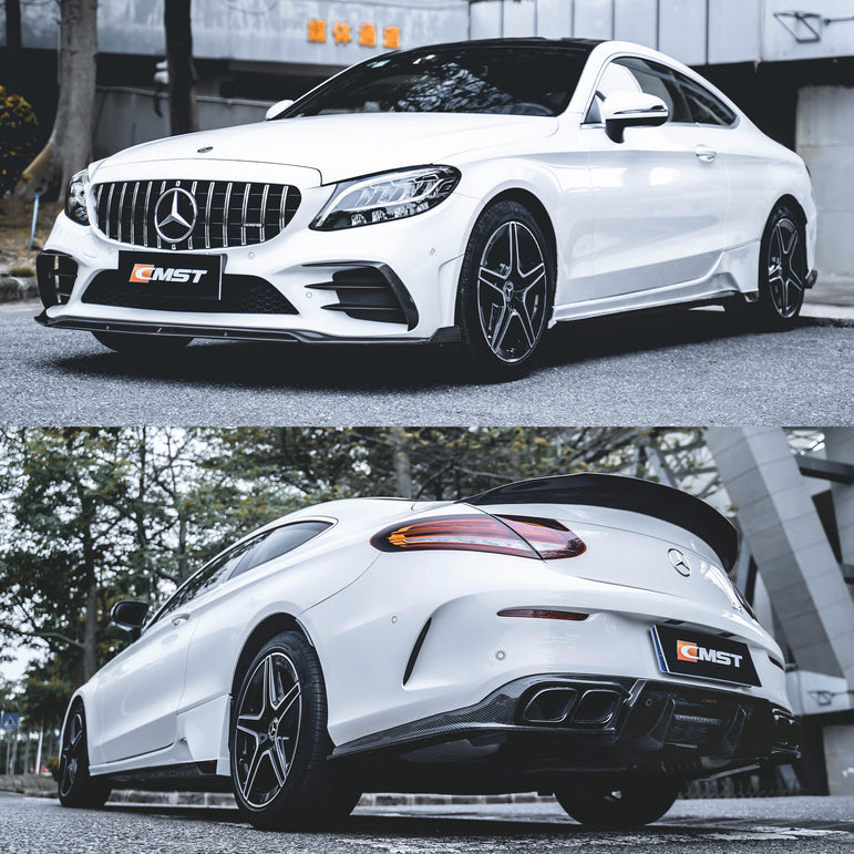CMST Carbon Fiber Full Body Kit for Mercedes Benz C Coupe AMG Sport Package W205 (2019-ON) - Robot Bodykits