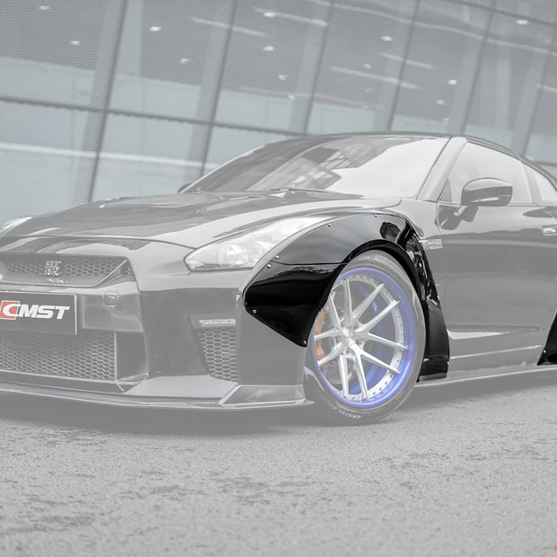 CMST Wide Body Wheel Arch (8 pieces) for Nissan GTR GT-R R35 2008-2016 - Robot Bodykits