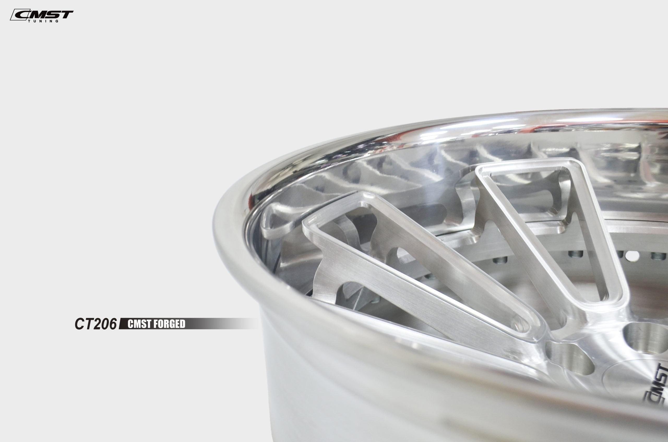 CMST 2-Piece Custom Forged Wheels CT206 - Robot Bodykits