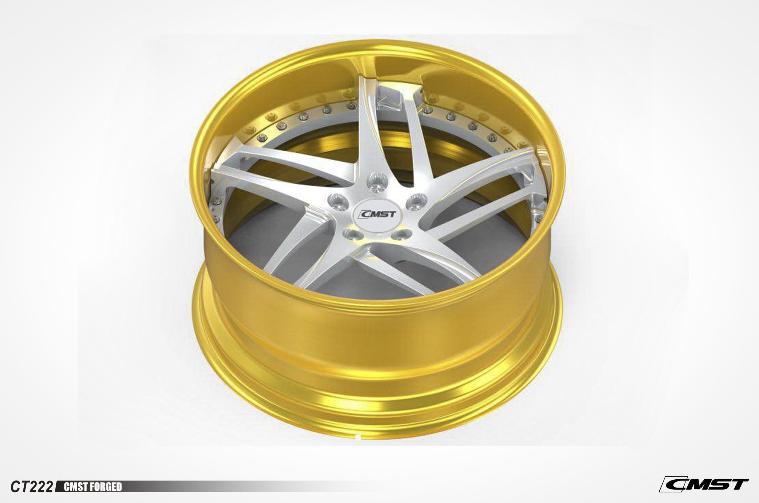 CMST 2-Piece Custom Forged Wheels CT222 - Robot Bodykits