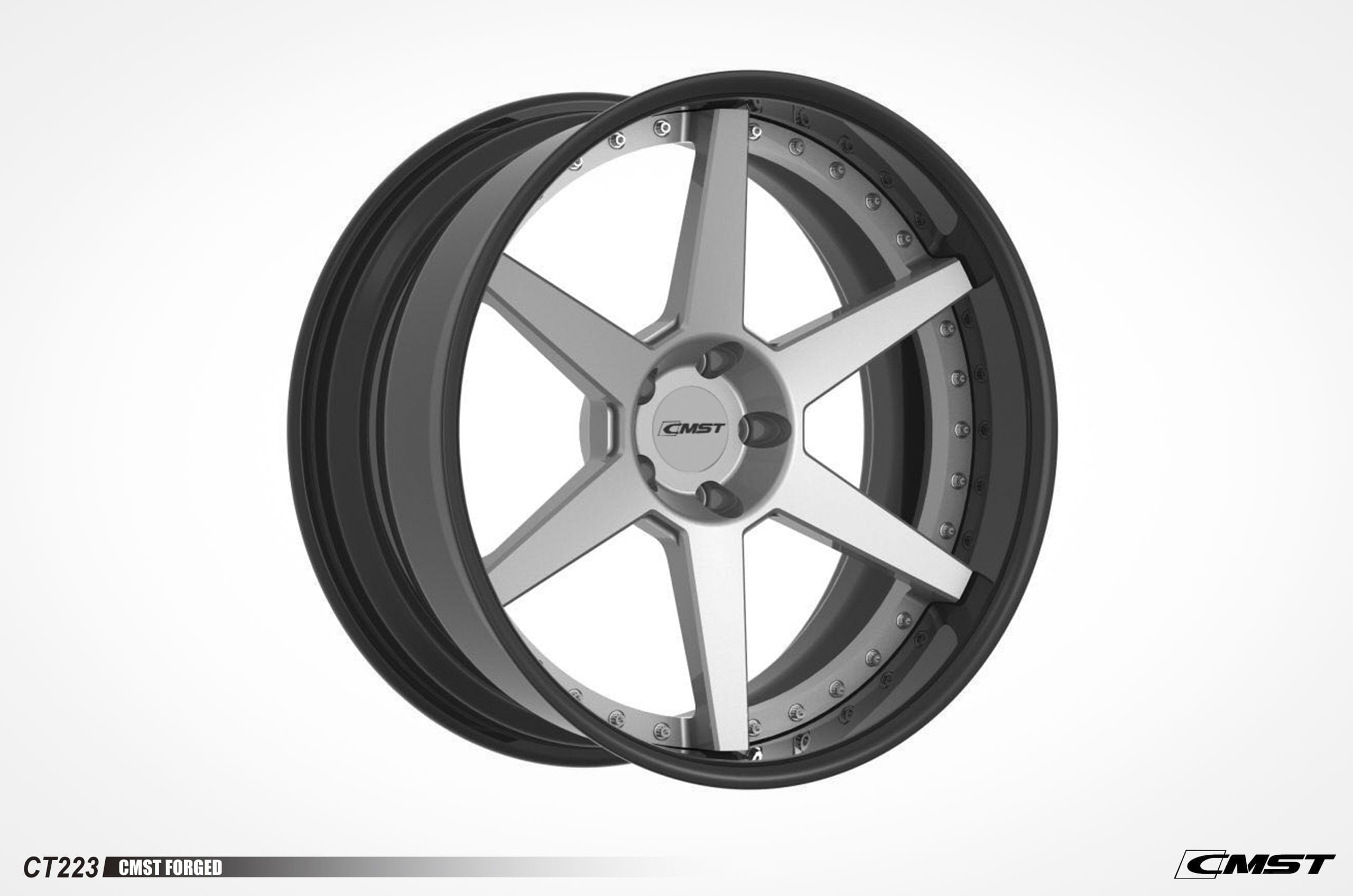 CMST 2-Piece Custom Forged Wheels CT223 - Robot Bodykits