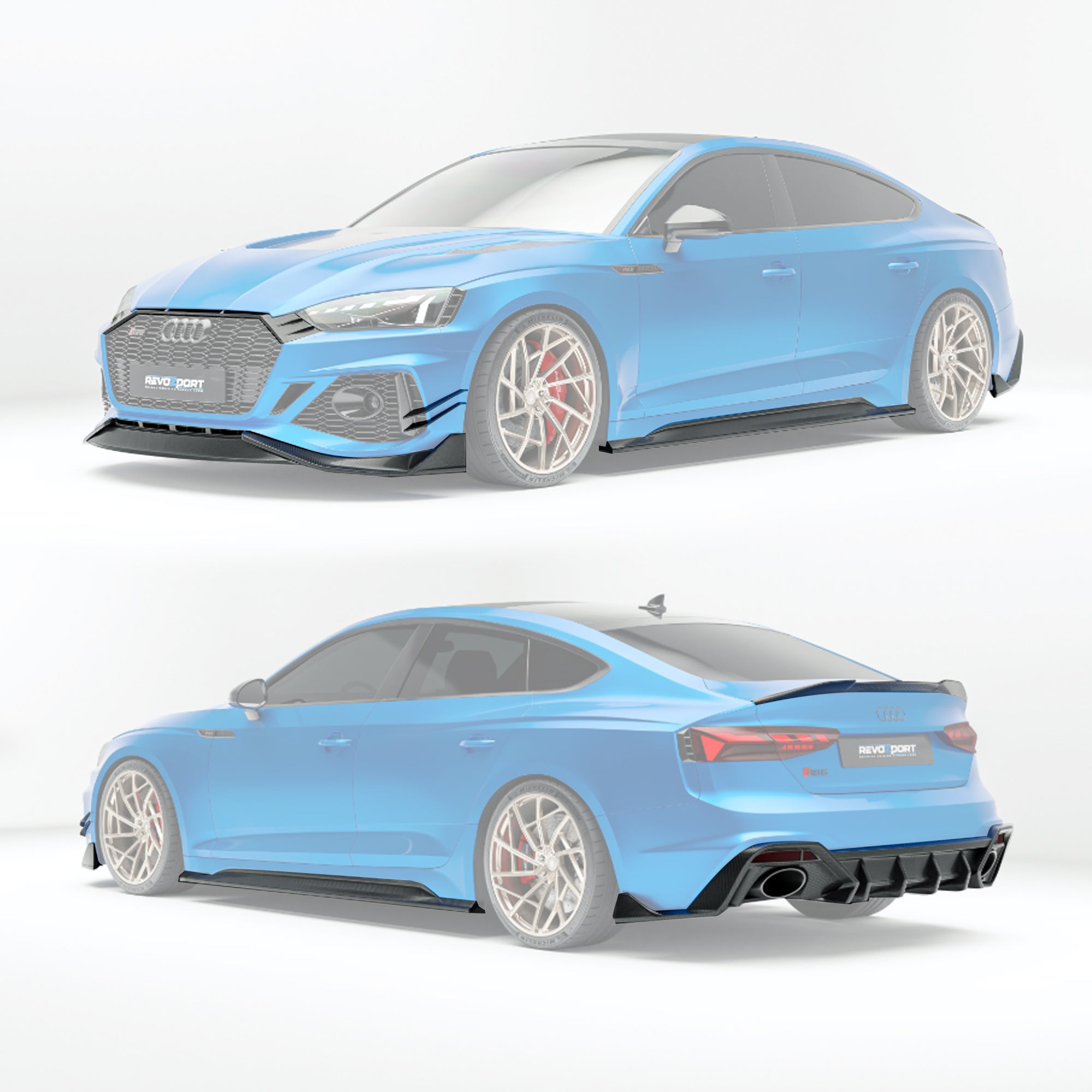 Audi RS4 B9.5 Facelift Carbon Fiber Bodykit
