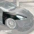 CMST Tesla Model 3 Lightweight Dry-Carbon Fiber Front Fender Replacement (1.58KG) - Robot Bodykits