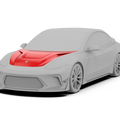 Robot Craftsman Tesla Model 3 Model Y “HACKER” Hood / Bonnet