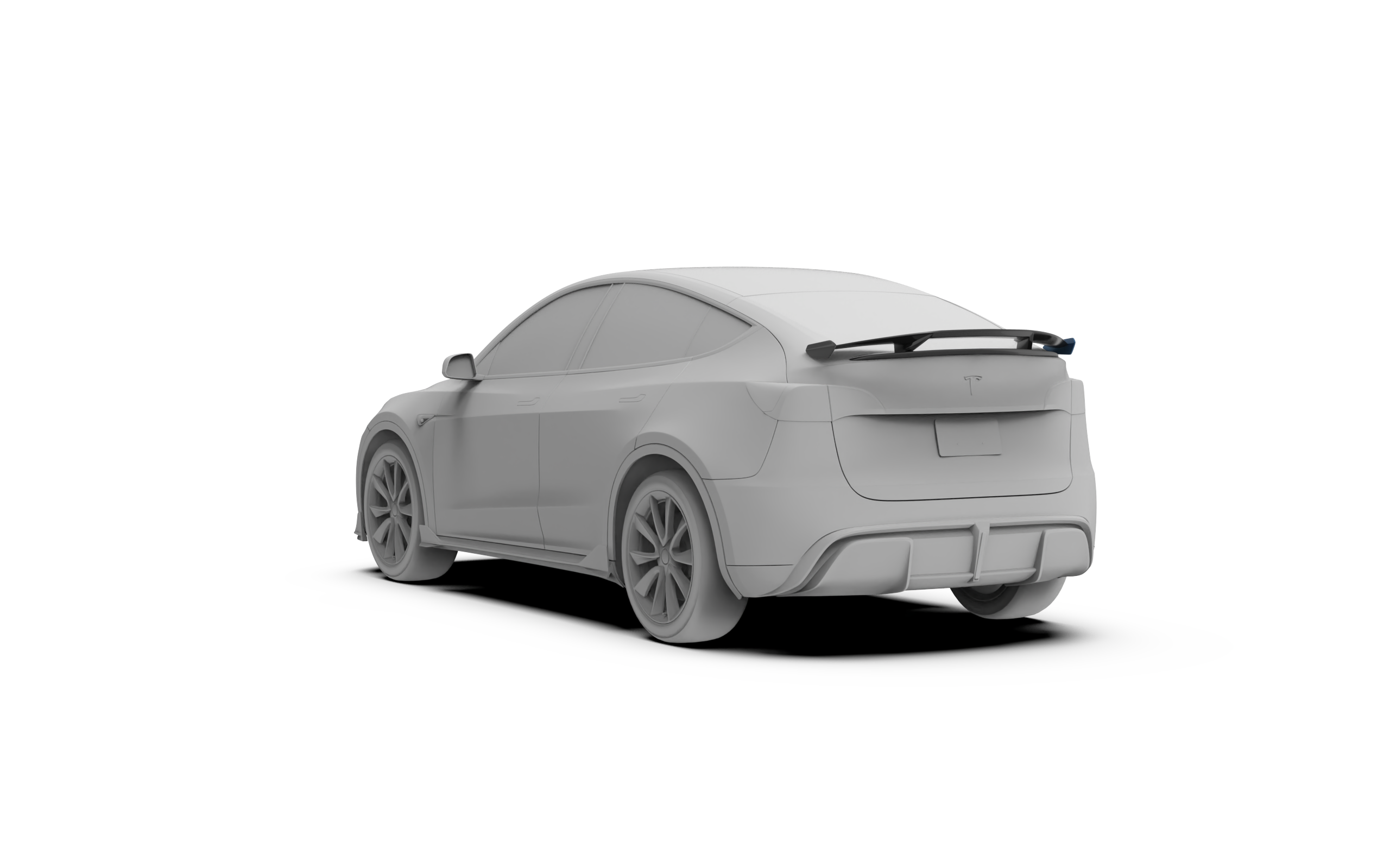 Robot Tesla Model Y Spoiler
