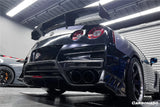 Carbonado TS Style Rear Bumper, Diffuser & Undertray for Nissan GTR GT-R R35 2008-2022 CBA & DBA & EBA Carbon Fiber / FRP