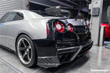Carbonado TS Style Rear Bumper, Diffuser & Undertray for Nissan GTR GT-R R35 2008-2022 CBA & DBA & EBA Carbon Fiber / FRP