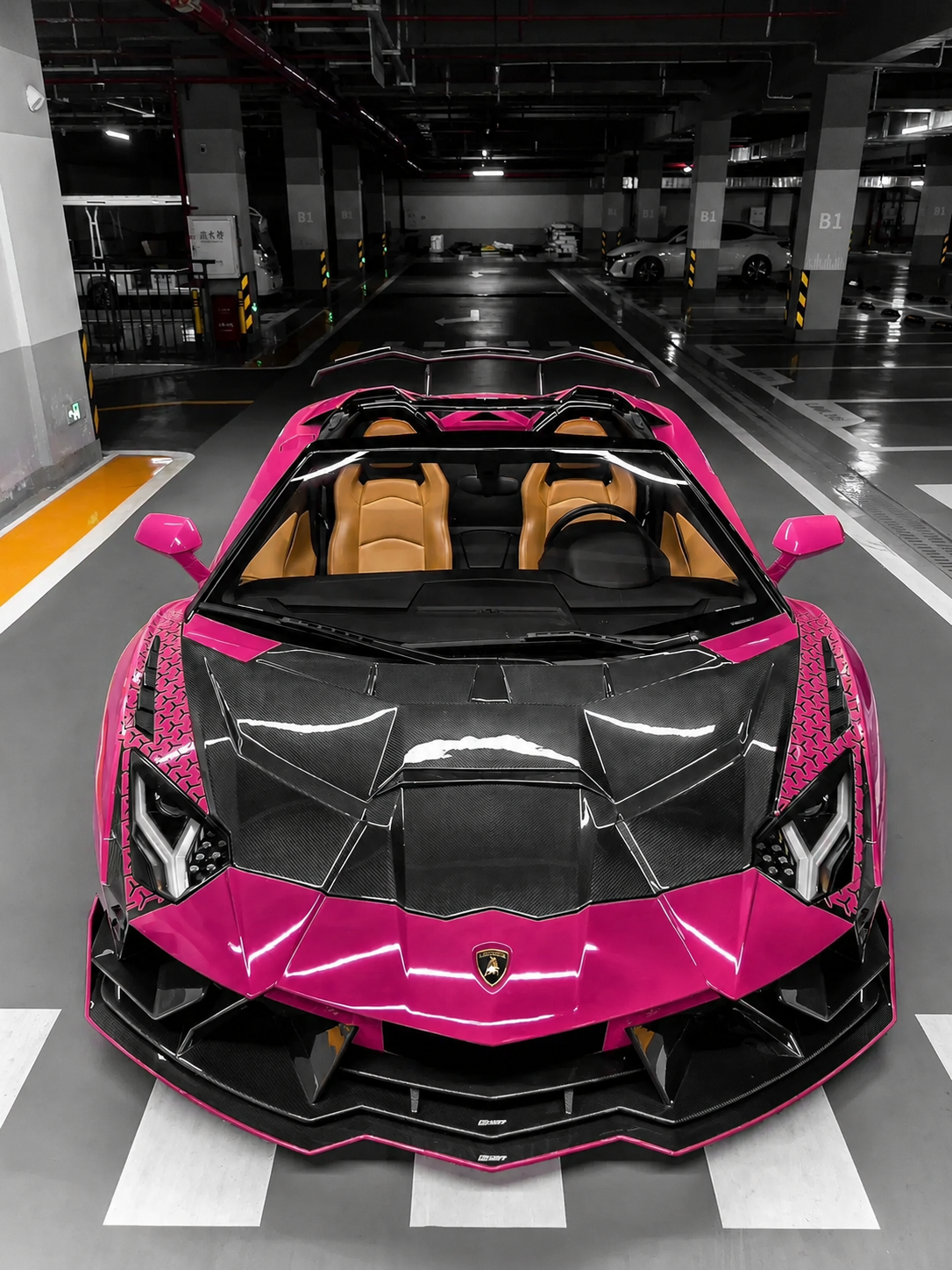 CMST Lamborghini Aventador LP700 Dry Carbon Fibre Front End Conversion