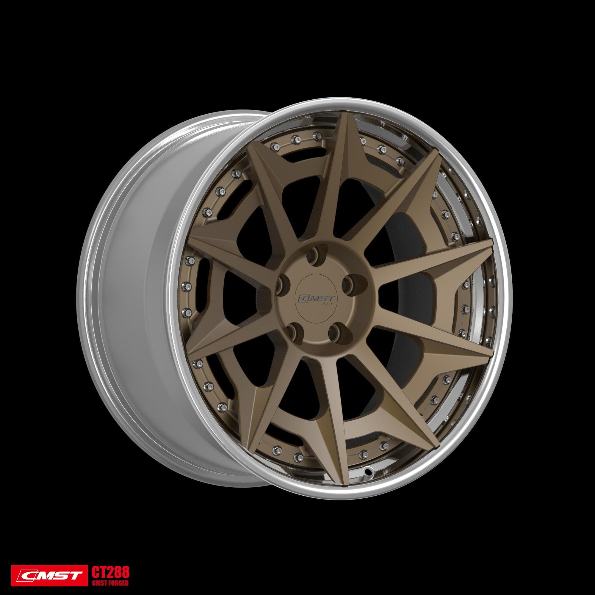 CMST 2-Piece Custom Forged Wheels CT288 - Robot Bodykits