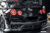 DarwinPRO 2017-2022 Nissan GTR R35 EBA BKSS Style Carbon Fiber Rear Diffuser