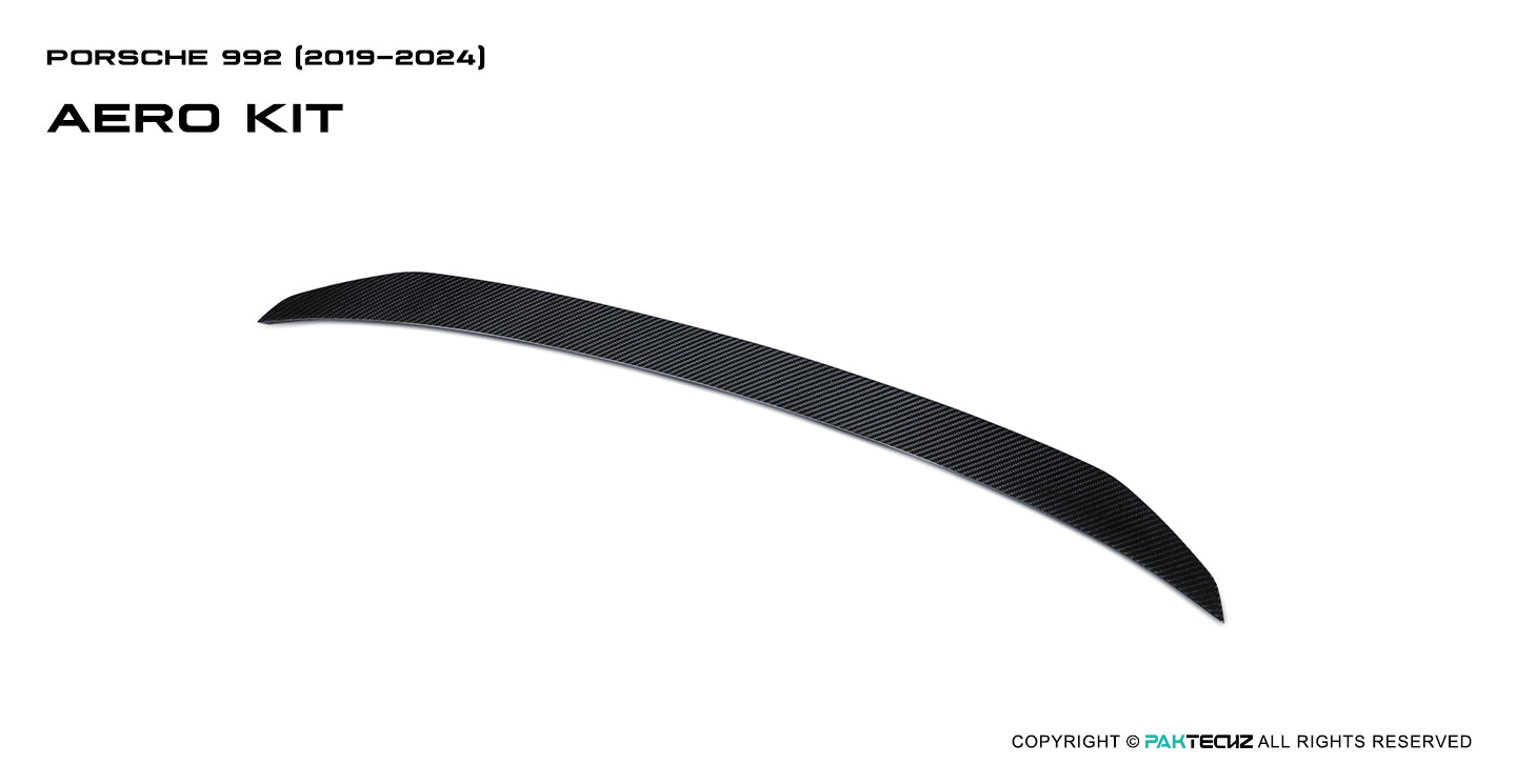 Paktechz Porsche 911 992.1 Carrera, Carrera S Full Dry Carbon Aerodynamics kit 2019-2024
