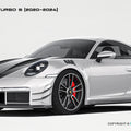 Porsche 911 992.1 Turbo S Paktechz Full Dry Carbon Aerodynamics kit 2020-2024