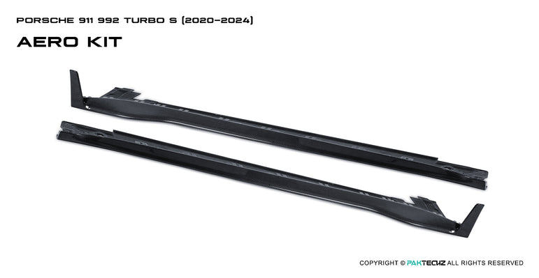 Porsche 911 992.1 Turbo S Paktechz Full Dry Carbon Aerodynamics kit 2020-2024