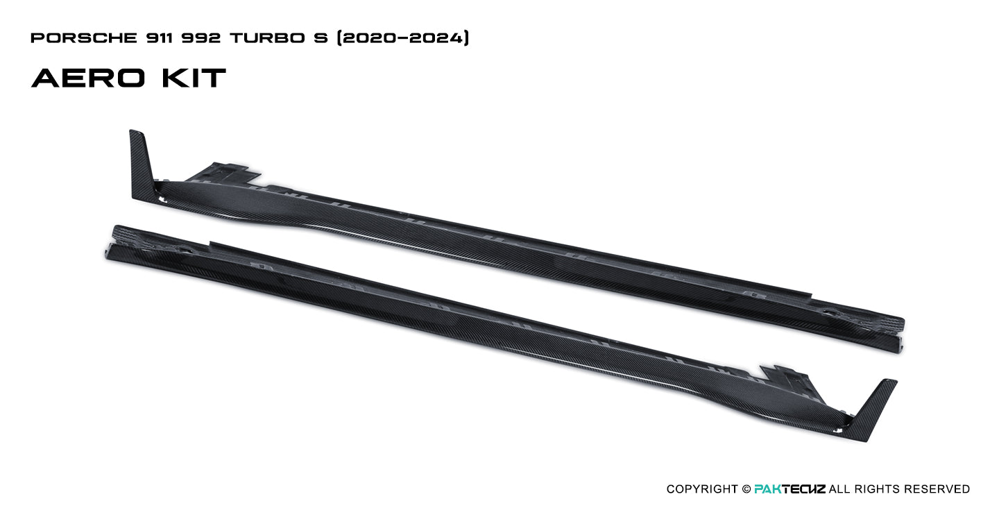 Porsche 911 992.1 Turbo S Paktechz Full Dry Carbon Aerodynamics kit 2020-2024