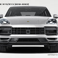 Porsche Cayenne Paktechz Full Dry Carbon Aerodynamics kit 2018-20