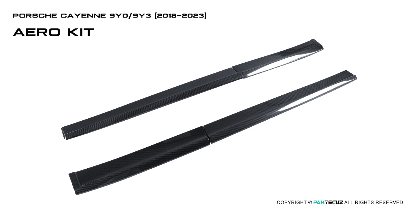 Porsche Cayenne Paktechz Full Dry Carbon Aerodynamics kit 2018-20