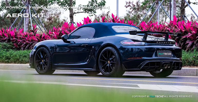Porsche 718 2016-2020 Porsche Cayman / Boxster (GTS is not suitable) Paktechz Full Dry Carbon Aerodynamics kit