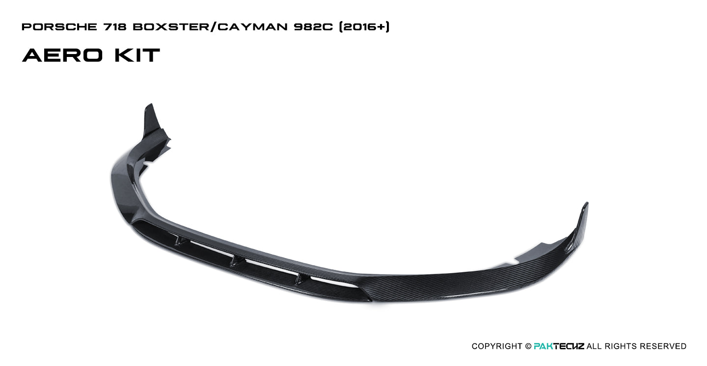 Porsche 718 2016-2020 Porsche Cayman / Boxster (GTS is not suitable) Paktechz Full Dry Carbon Aerodynamics kit